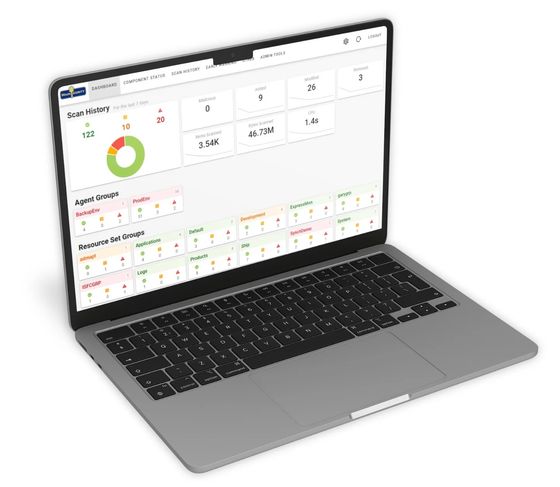 CSF Screenshot of dashboard